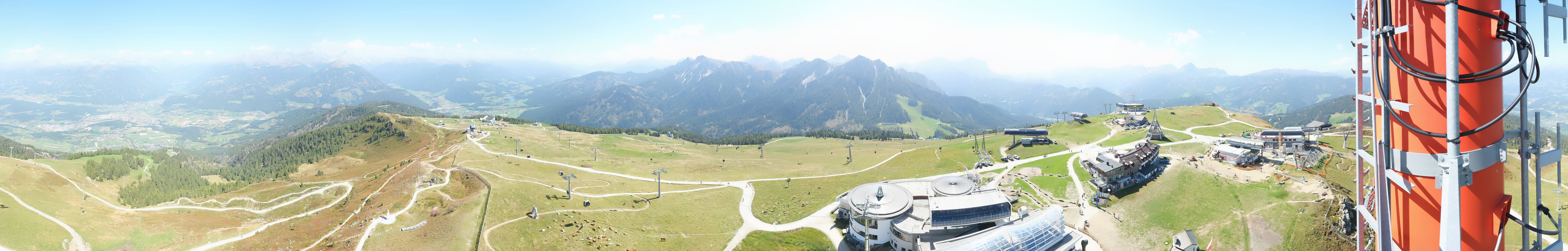 Archived image Webcam Kronplatz Bruneck: Panoramic View