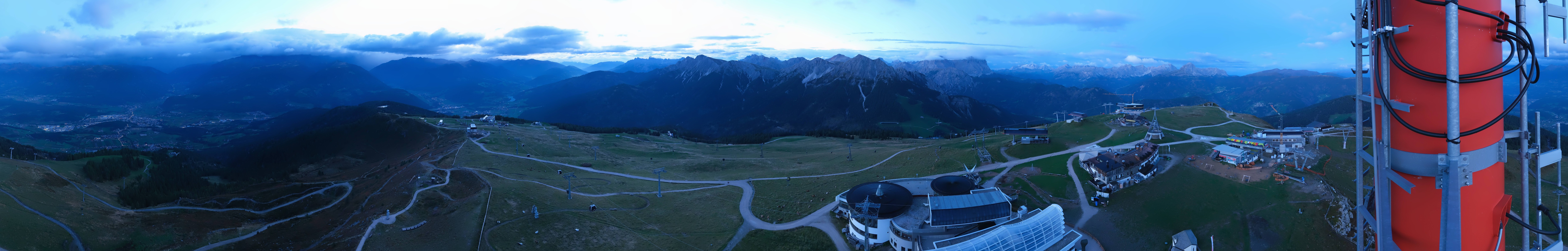 Archiv Foto Webcam Kronplatz Bruneck: Panorama