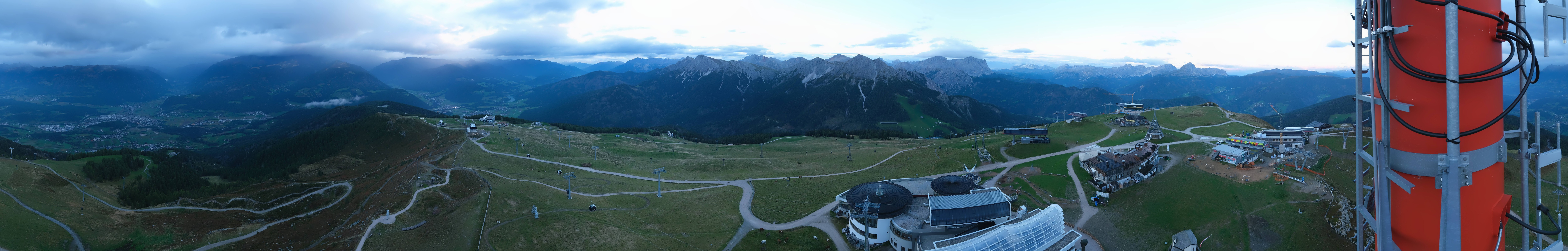 Archiv Foto Webcam Kronplatz Bruneck: Panorama