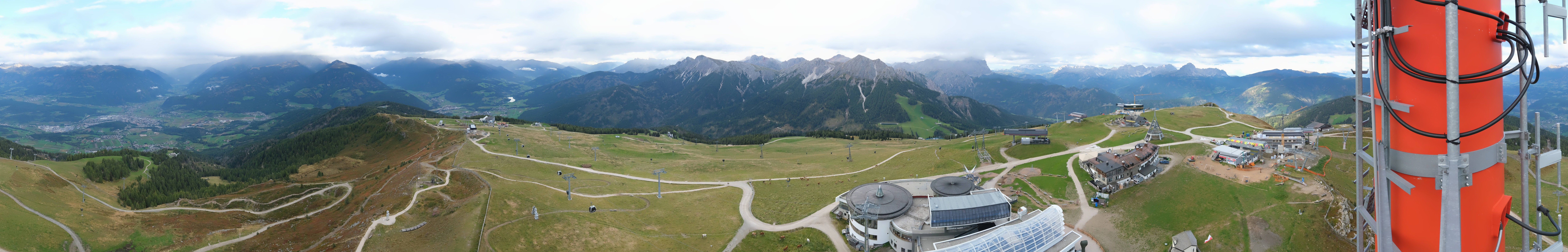 Archiv Foto Webcam Kronplatz Bruneck: Panorama