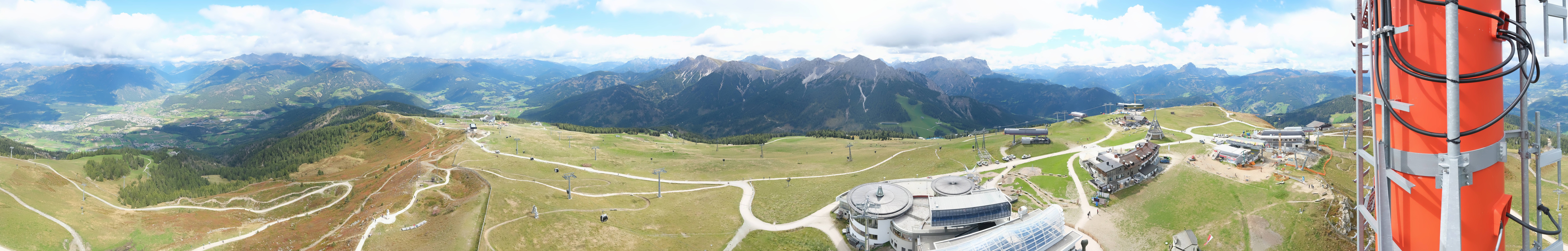 Archiv Foto Webcam Kronplatz Bruneck: Panorama