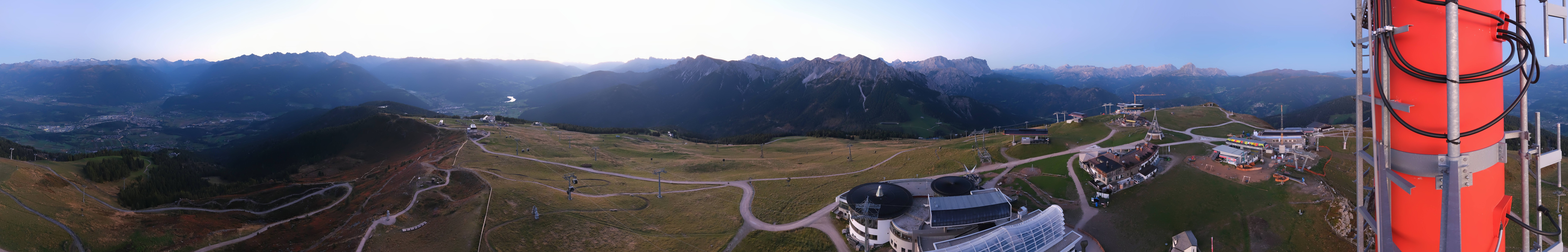 Archiv Foto Webcam Kronplatz Bruneck: Panorama