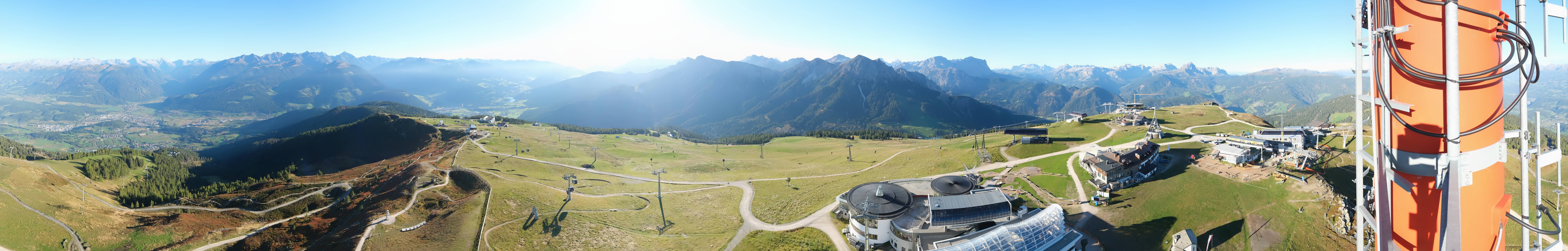 Archiv Foto Webcam Kronplatz Bruneck: Panorama