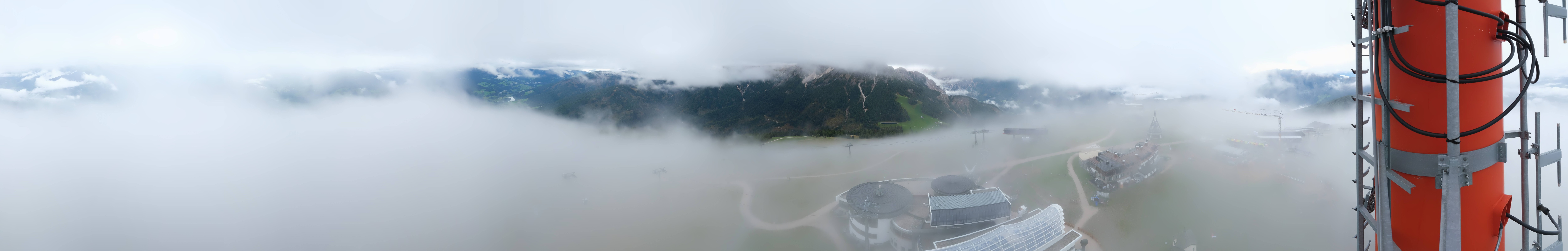 Archived image Webcam Kronplatz Bruneck: Panoramic View