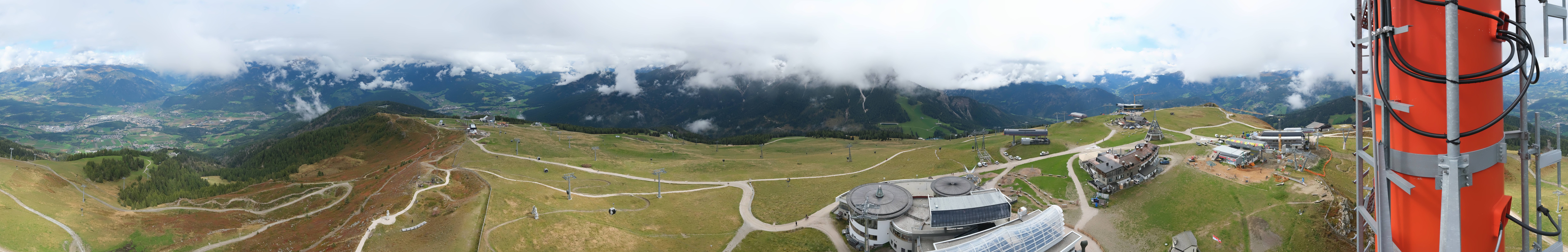 Archived image Webcam Kronplatz Bruneck: Panoramic View