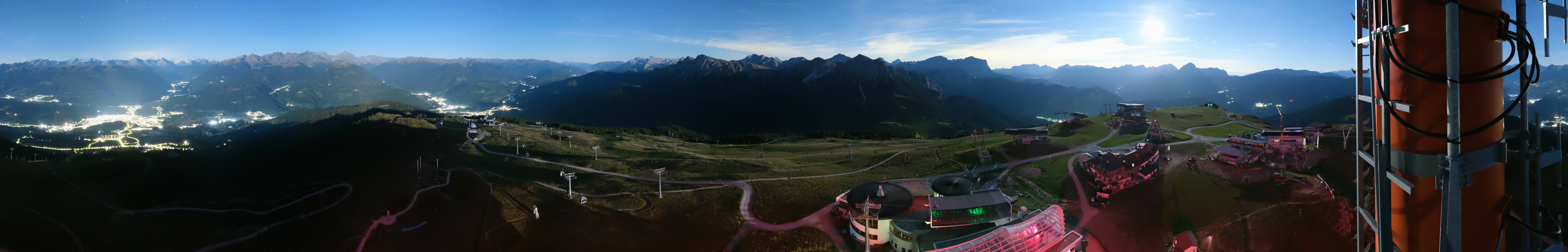 Archiv Foto Webcam Kronplatz Bruneck: Panorama