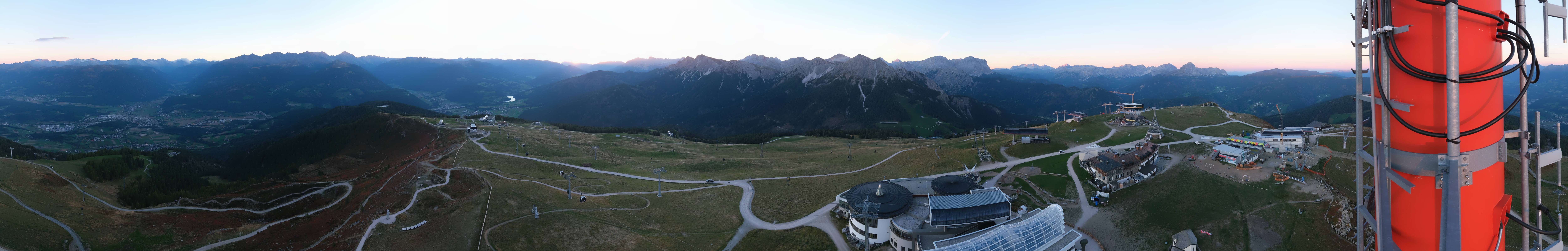 Archiv Foto Webcam Kronplatz Bruneck: Panorama
