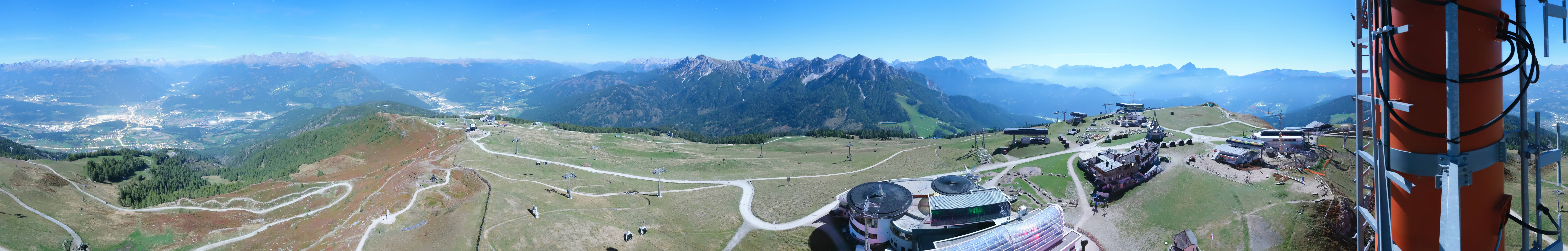 Archiv Foto Webcam Kronplatz Bruneck: Panorama