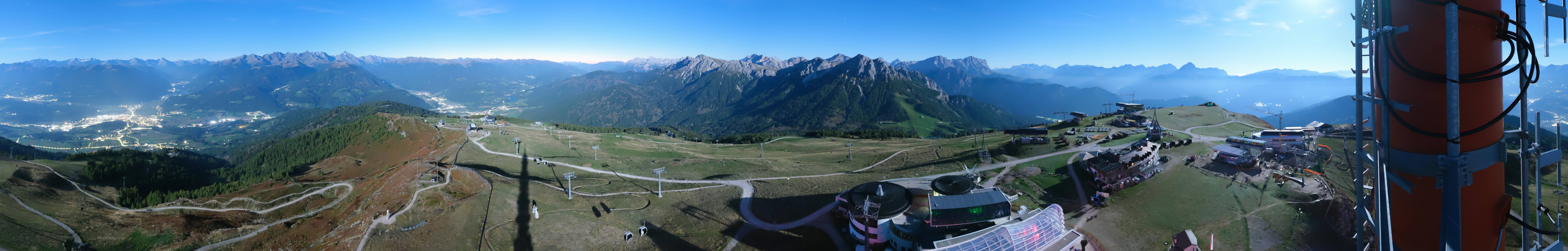 Archiv Foto Webcam Kronplatz Bruneck: Panorama