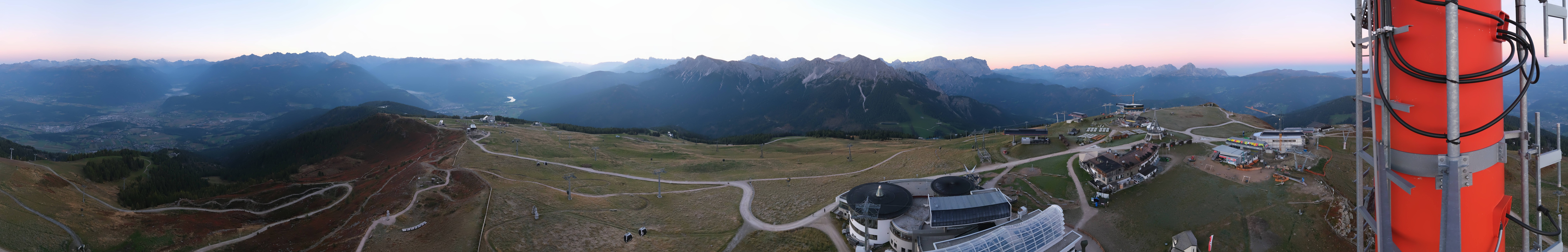 Archiv Foto Webcam Kronplatz Bruneck: Panorama