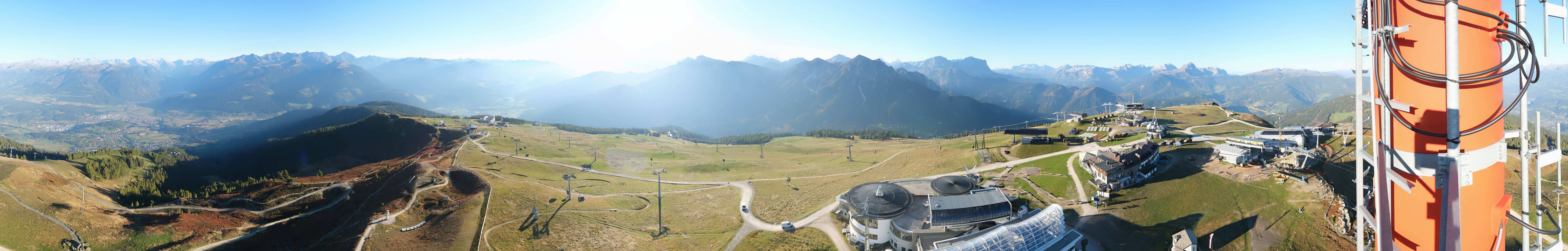 Archiv Foto Webcam Kronplatz Bruneck: Panorama