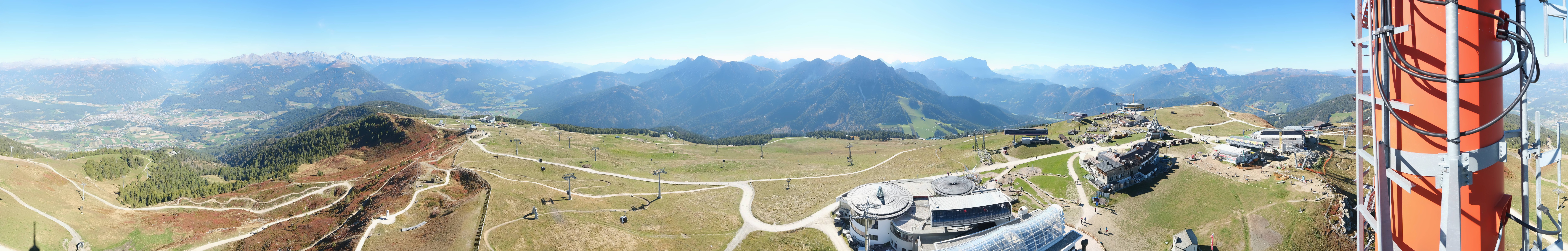 Archiv Foto Webcam Kronplatz Bruneck: Panorama