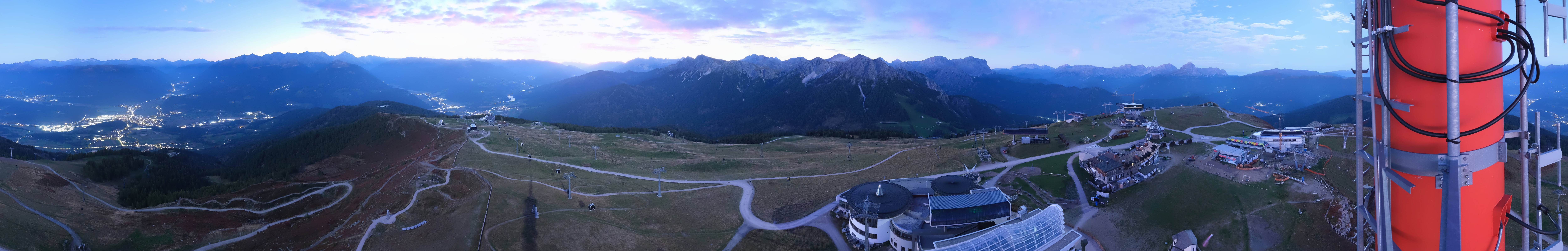 Archiv Foto Webcam Kronplatz Bruneck: Panorama