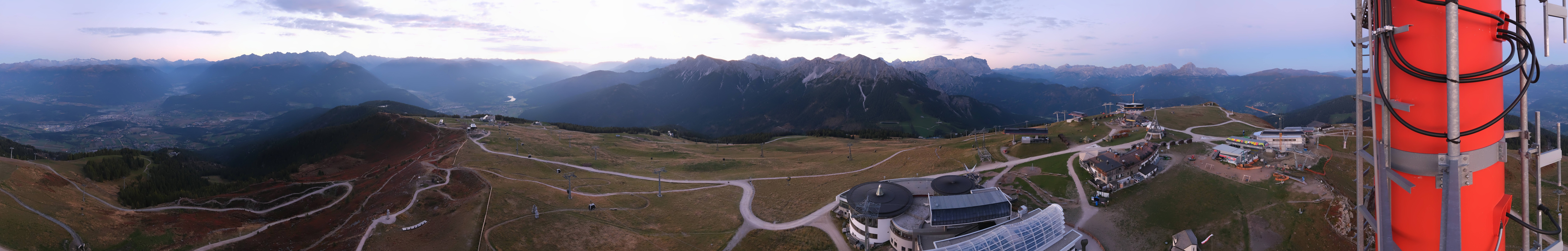 Archiv Foto Webcam Kronplatz Bruneck: Panorama