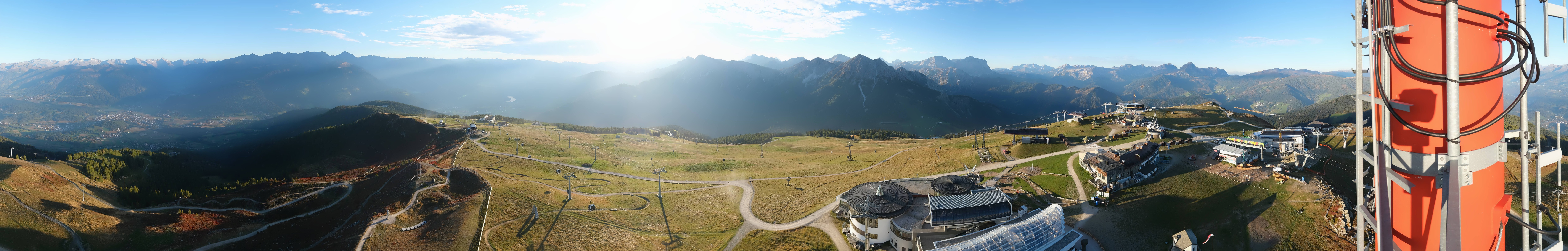 Archiv Foto Webcam Kronplatz Bruneck: Panorama