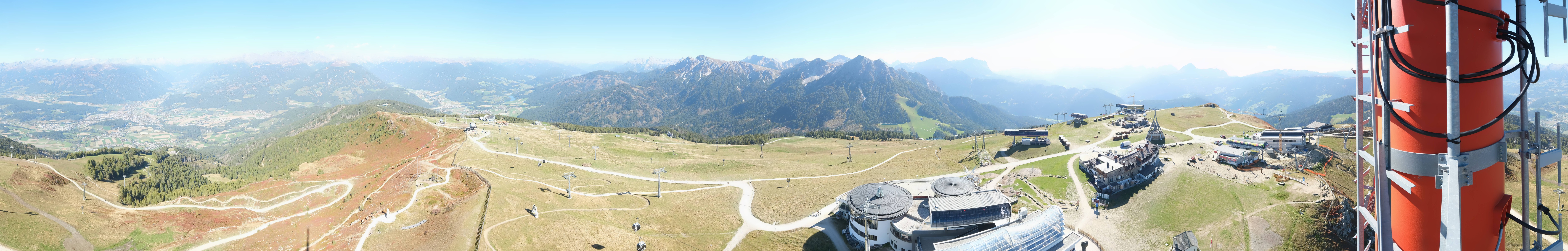 Archiv Foto Webcam Kronplatz Bruneck: Panorama