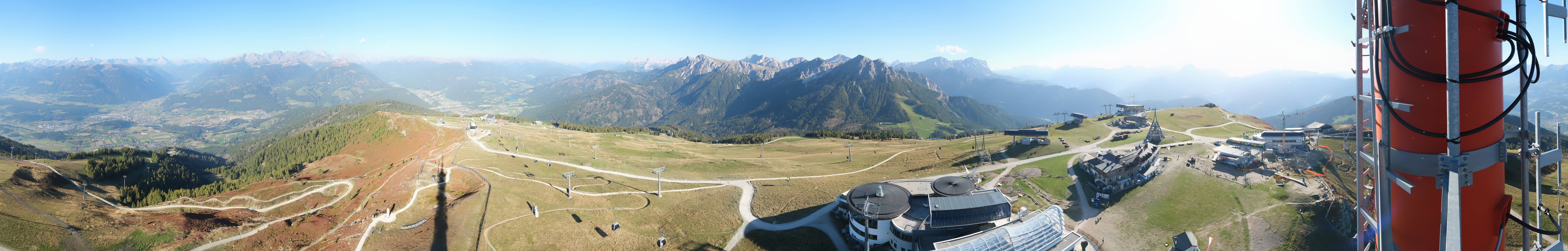 Archiv Foto Webcam Kronplatz Bruneck: Panorama