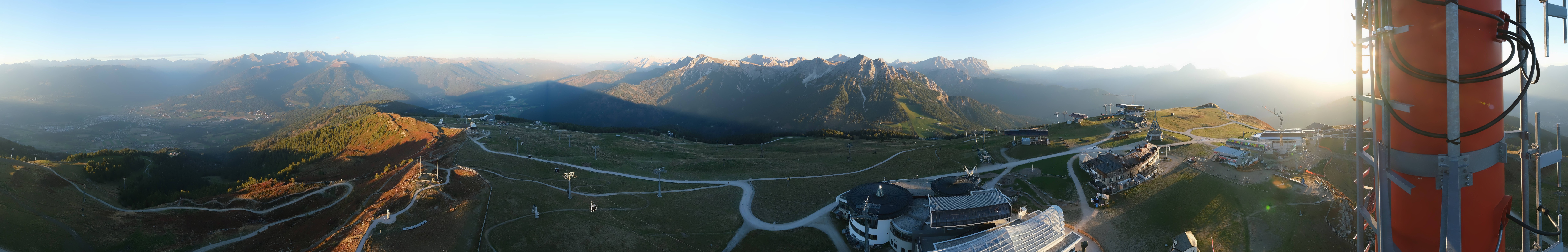 Archiv Foto Webcam Kronplatz Bruneck: Panorama