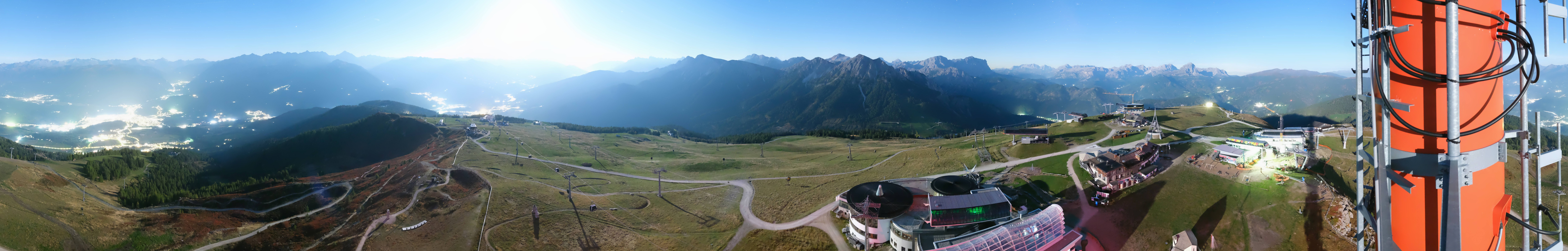 Archived image Webcam Kronplatz Bruneck: Panoramic View