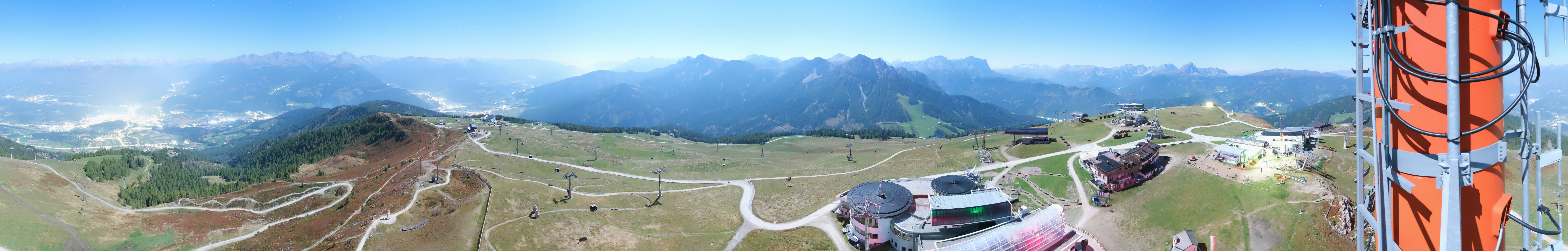 Archiv Foto Webcam Kronplatz Bruneck: Panorama
