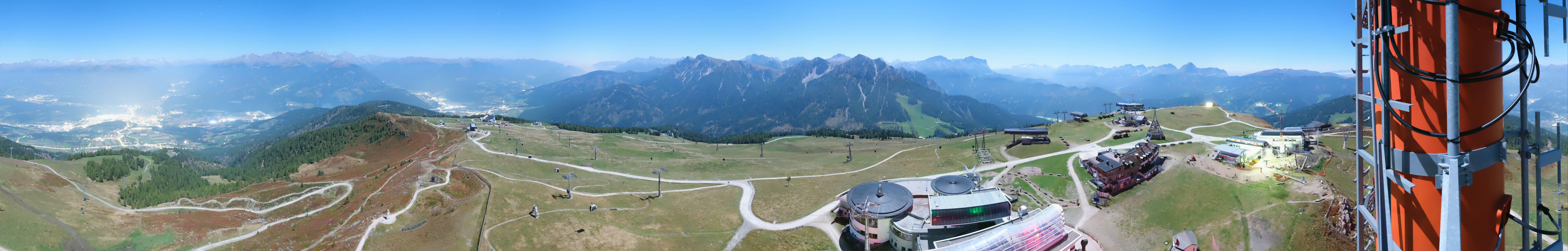Archiv Foto Webcam Kronplatz Bruneck: Panorama