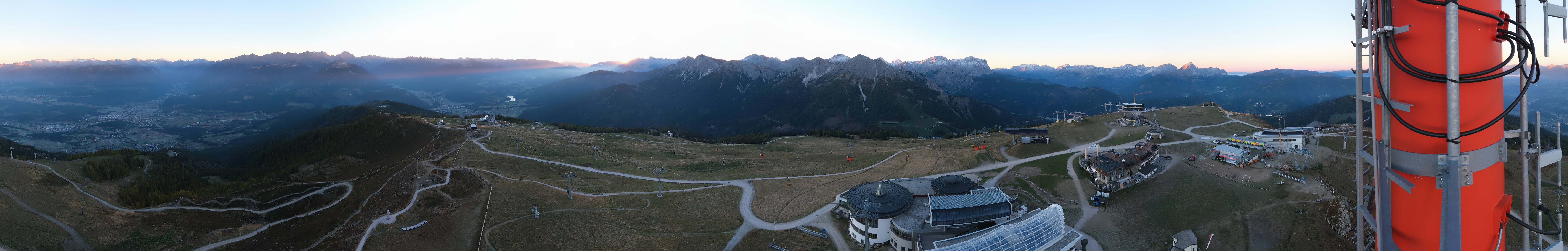 Archived image Webcam Kronplatz Bruneck: Panoramic View
