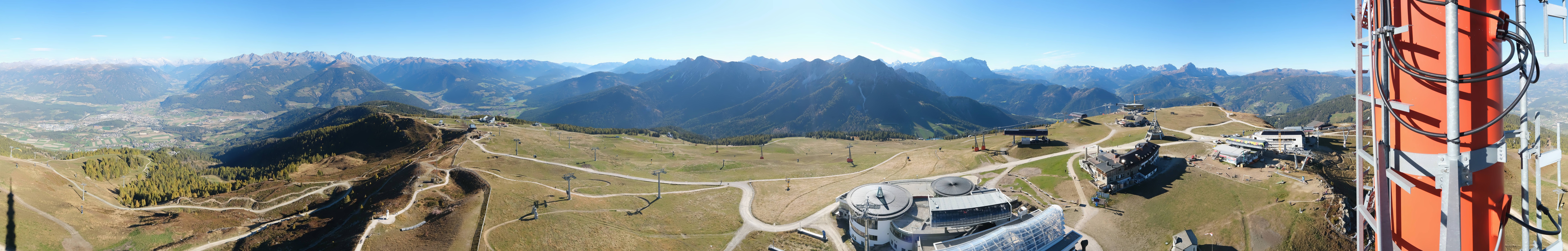 Archived image Webcam Kronplatz Bruneck: Panoramic View