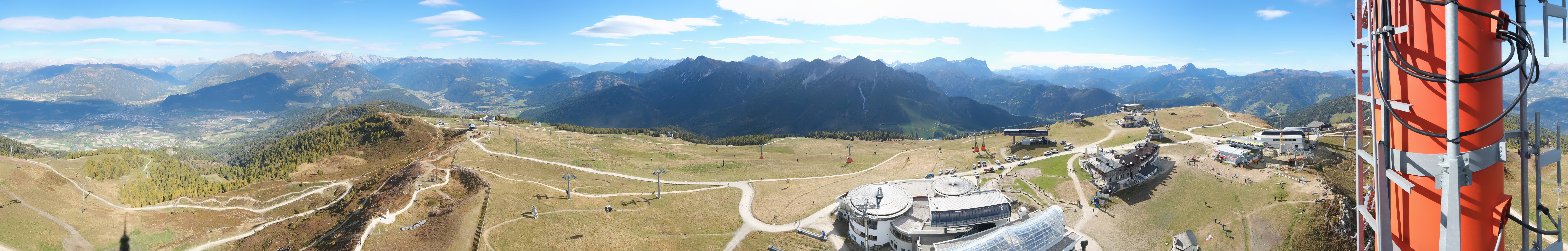 Archived image Webcam Kronplatz Bruneck: Panoramic View