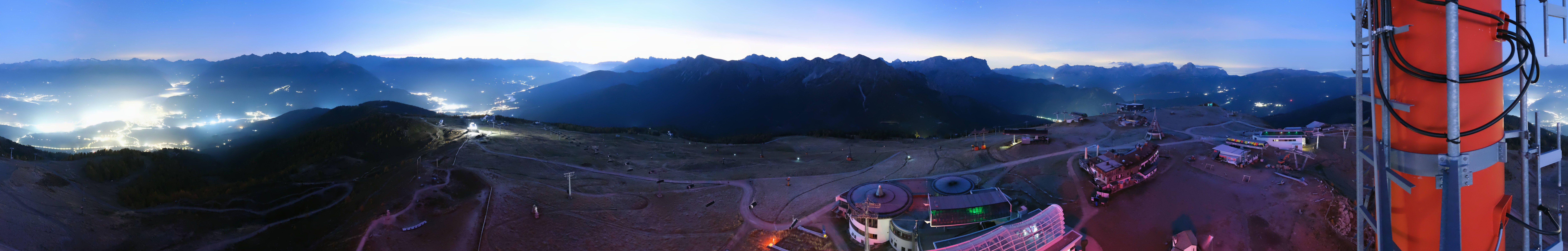 Archiv Foto Webcam Kronplatz Bruneck: Panorama