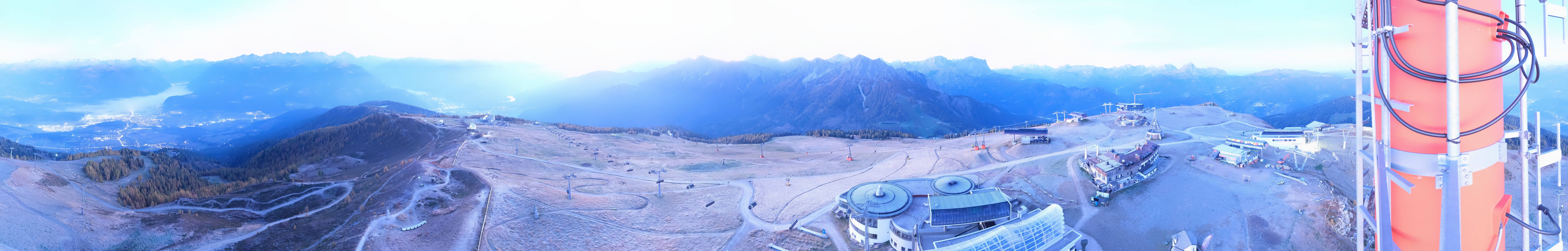 Archiv Foto Webcam Kronplatz Bruneck: Panorama