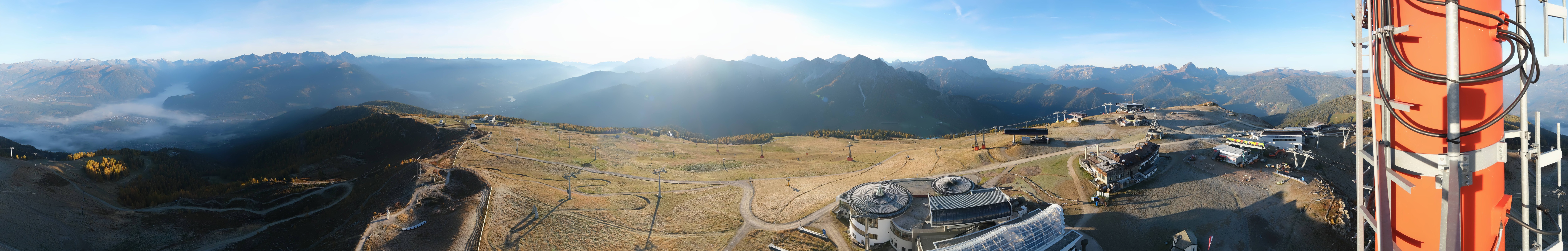 Archiv Foto Webcam Kronplatz Bruneck: Panorama