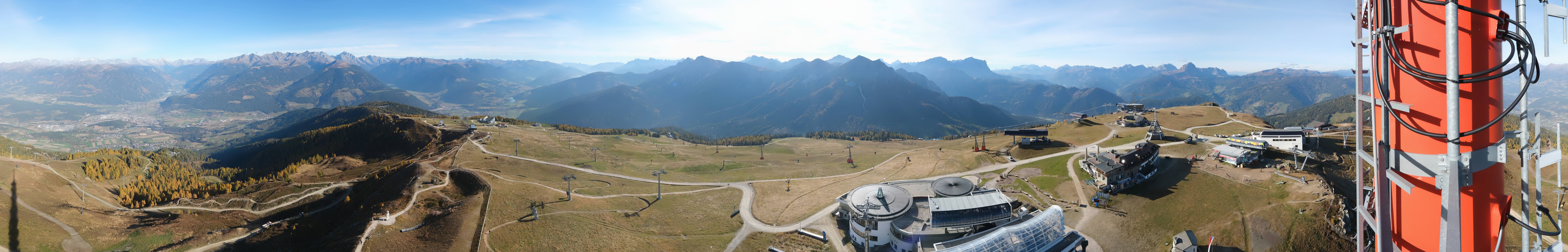 Archiv Foto Webcam Kronplatz Bruneck: Panorama