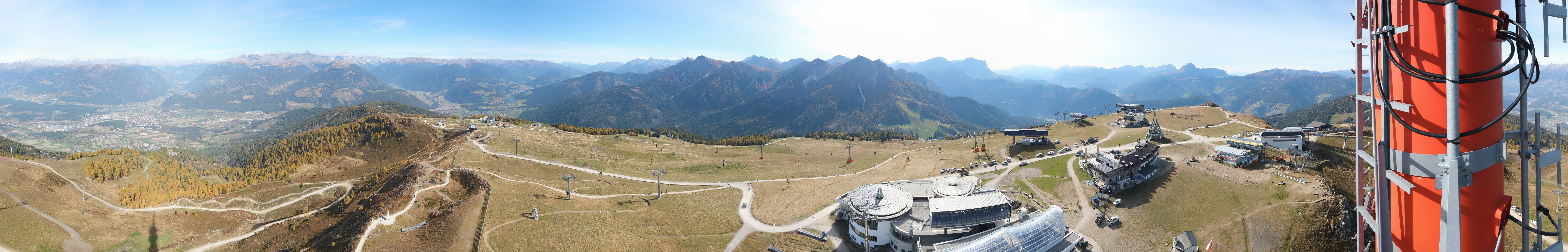 Archiv Foto Webcam Kronplatz Bruneck: Panorama