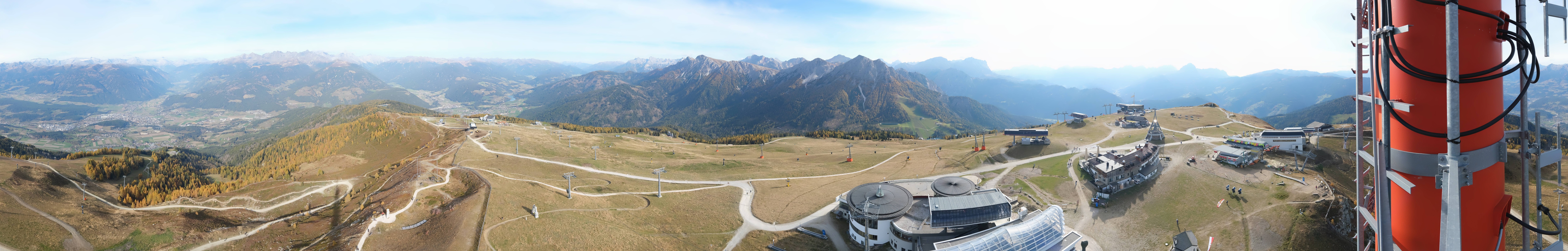 Archiv Foto Webcam Kronplatz Bruneck: Panorama