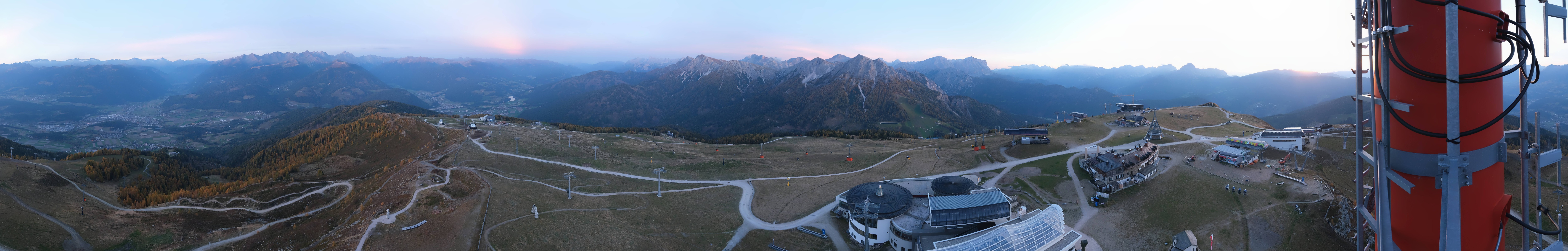 Archiv Foto Webcam Kronplatz Bruneck: Panorama