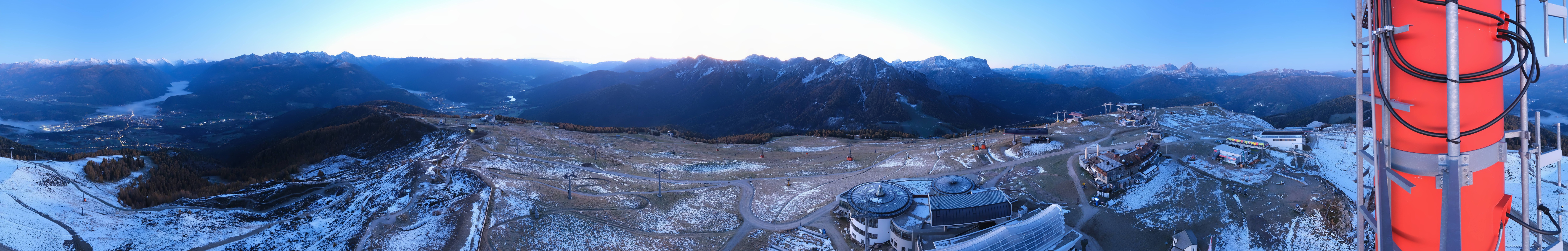 Archived image Webcam Kronplatz Bruneck: Panoramic View