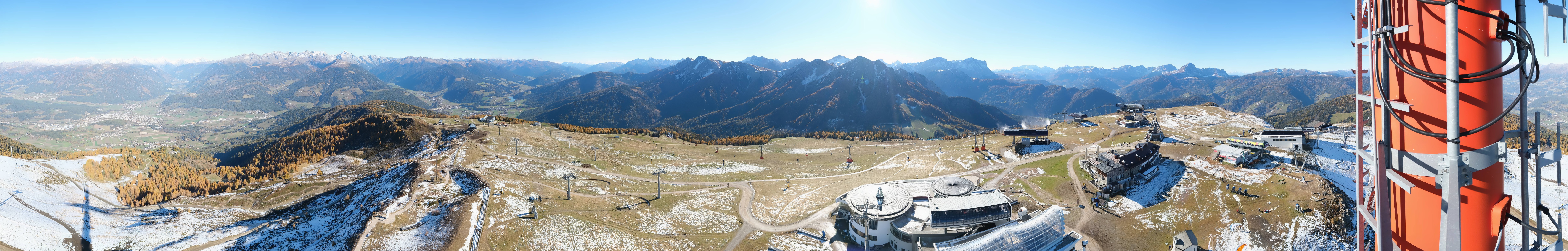 Archived image Webcam Kronplatz Bruneck: Panoramic View