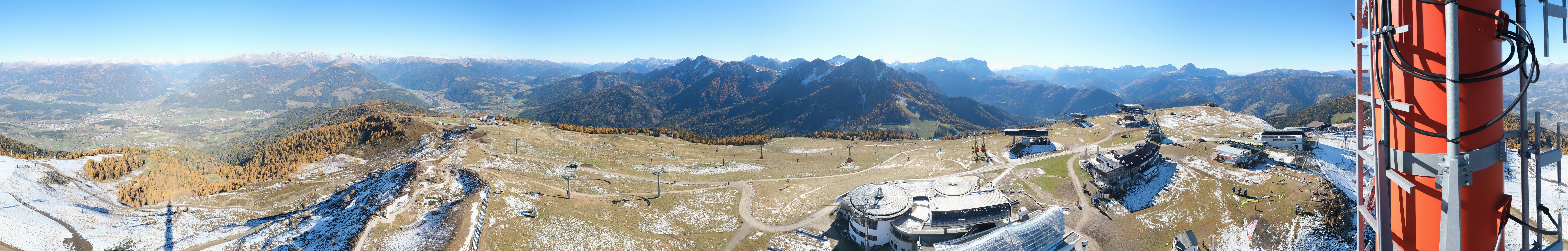 Archived image Webcam Kronplatz Bruneck: Panoramic View