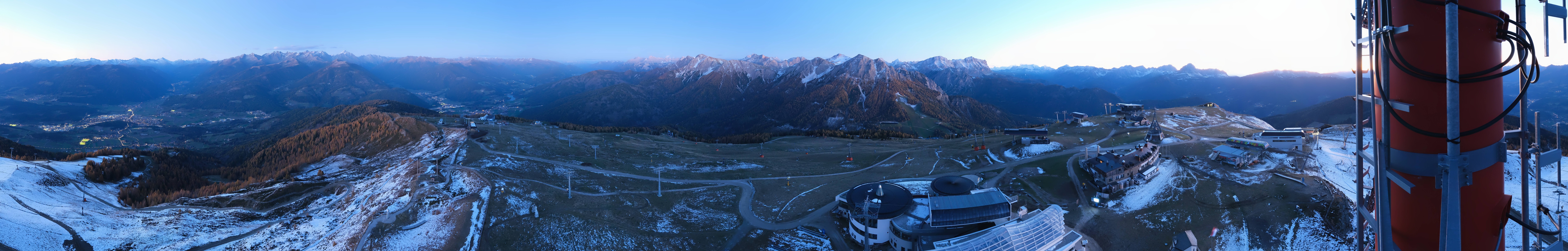 Archiv Foto Webcam Kronplatz Bruneck: Panorama