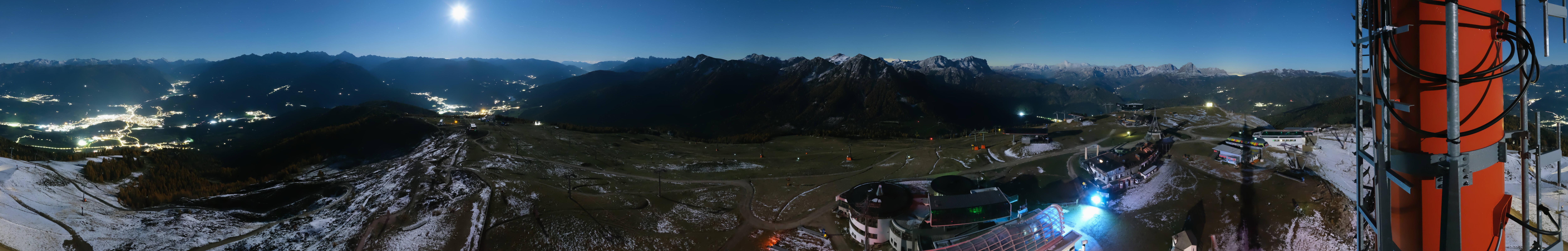 Archiv Foto Webcam Kronplatz Bruneck: Panorama