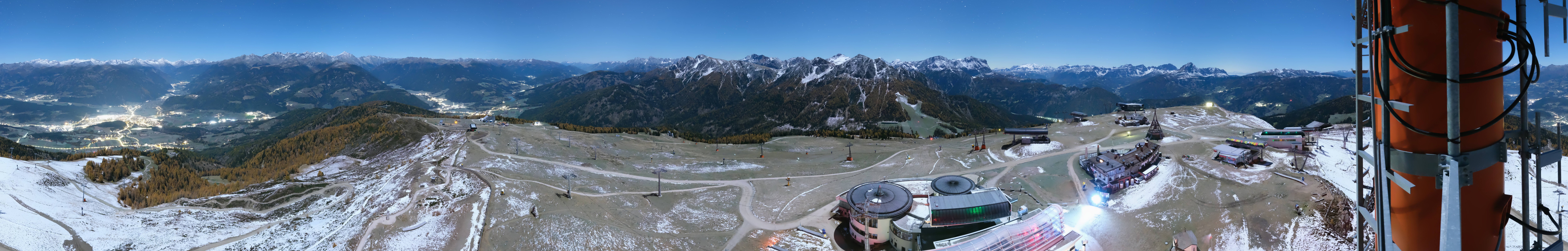 Archiv Foto Webcam Kronplatz Bruneck: Panorama