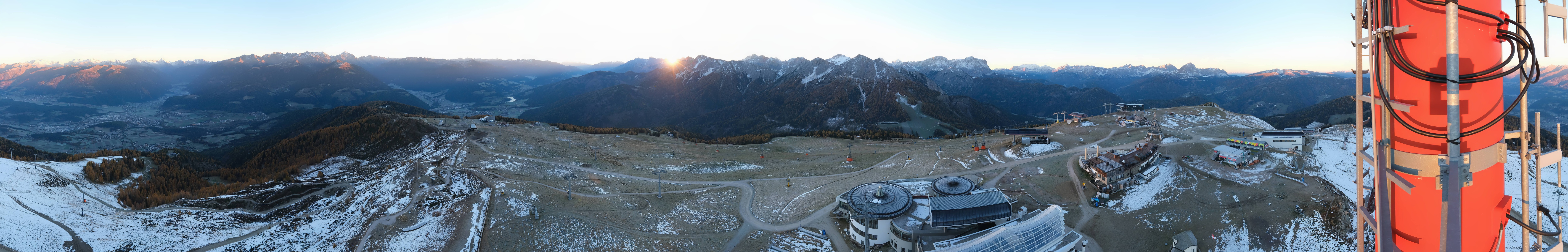 Archiv Foto Webcam Kronplatz Bruneck: Panorama