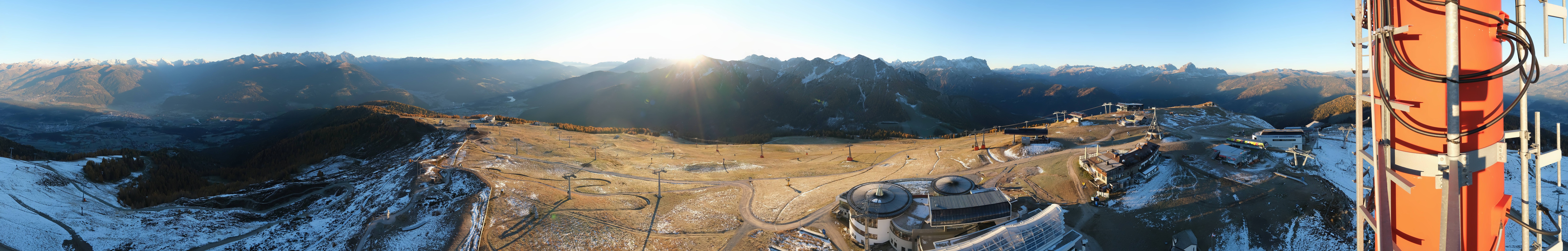Archiv Foto Webcam Kronplatz Bruneck: Panorama