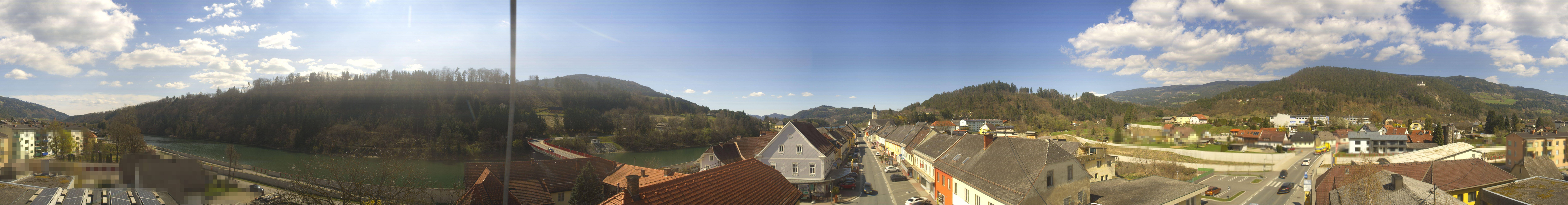 Archived image Webcam Town of Lavamünd