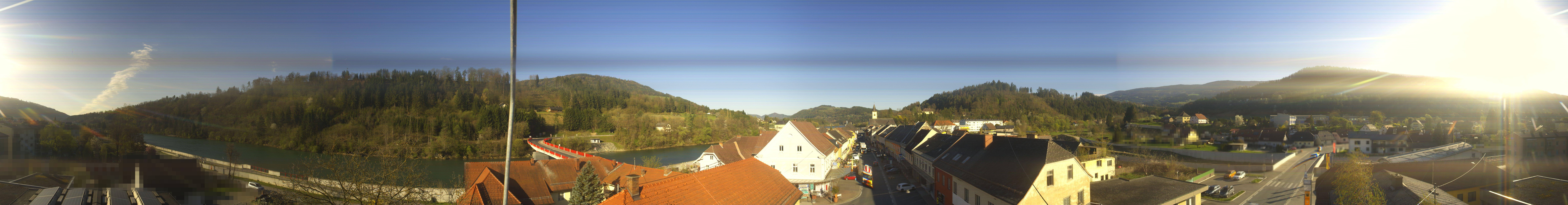 Archived image Webcam Town of Lavamünd