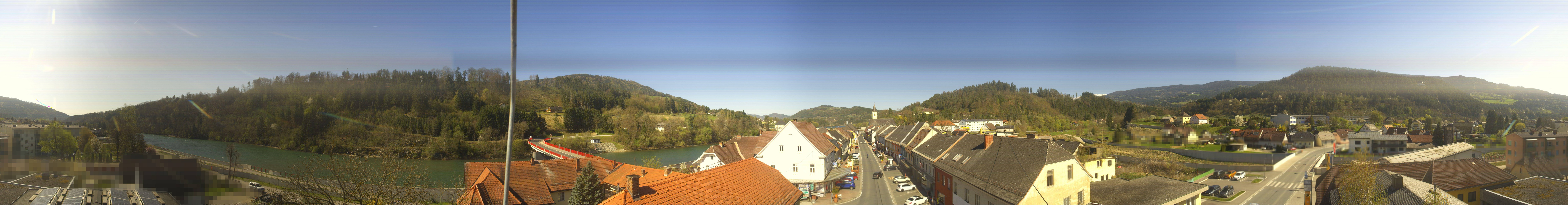 Archived image Webcam Town of Lavamünd