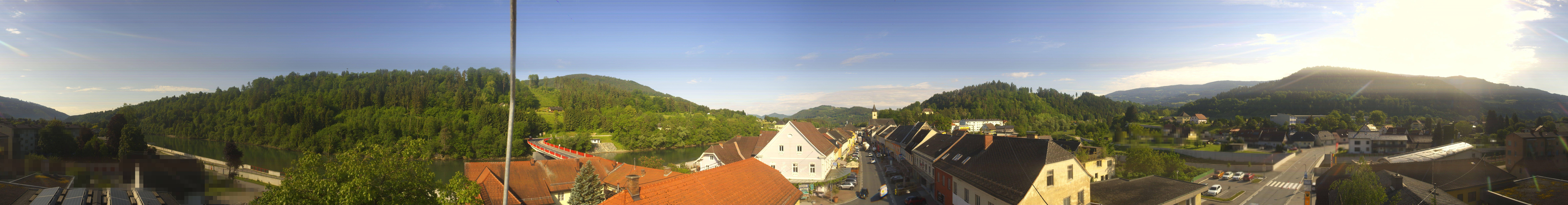 Archived image Webcam Town of Lavamünd