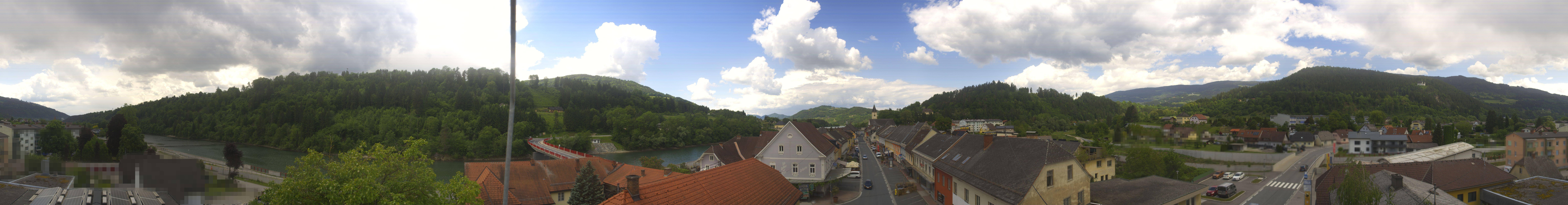 Archived image Webcam Town of Lavamünd