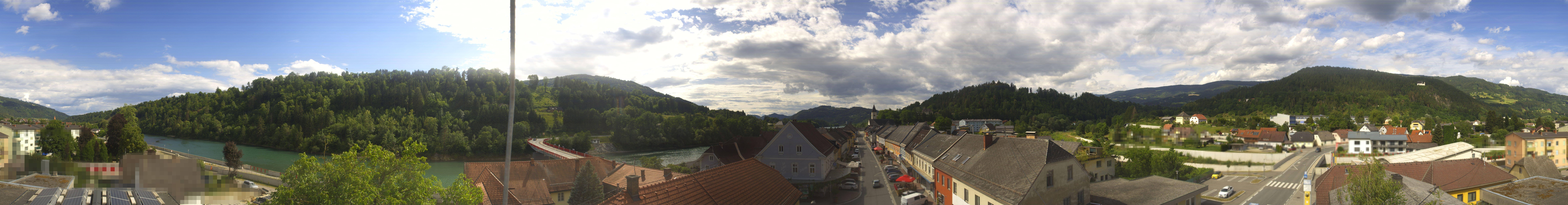 Archived image Webcam Town of Lavamünd