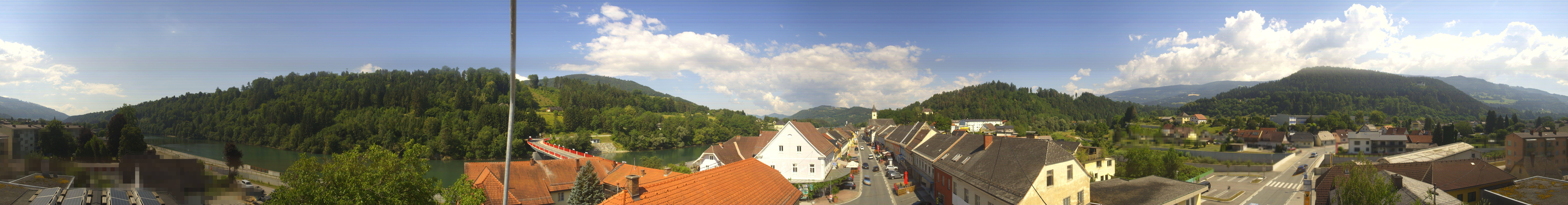 Archived image Webcam Town of Lavamünd
